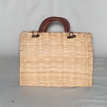 Bolso de junco mediano