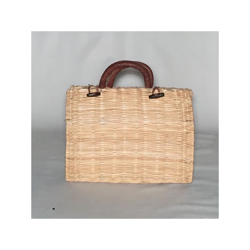 Bolso de junco mediano