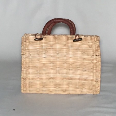 Bolso de junco mediano