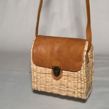 Bolso bandolera junco moscaza