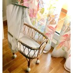 Cunita vestida c/dosel