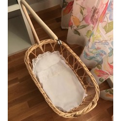 Cunita vestida c/dosel