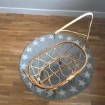 Comprar Cuna de juguete de caña con dosel en CesteriaGretel.Com