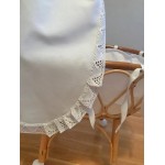 Cuna de juguete vestida