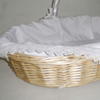 Comprar Cesta de mimbre para regalo oval en CesteriaGretel.Com