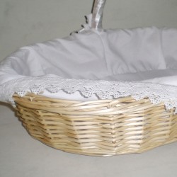 Comprar Cesta de mimbre para regalo oval en CesteriaGretel.Com