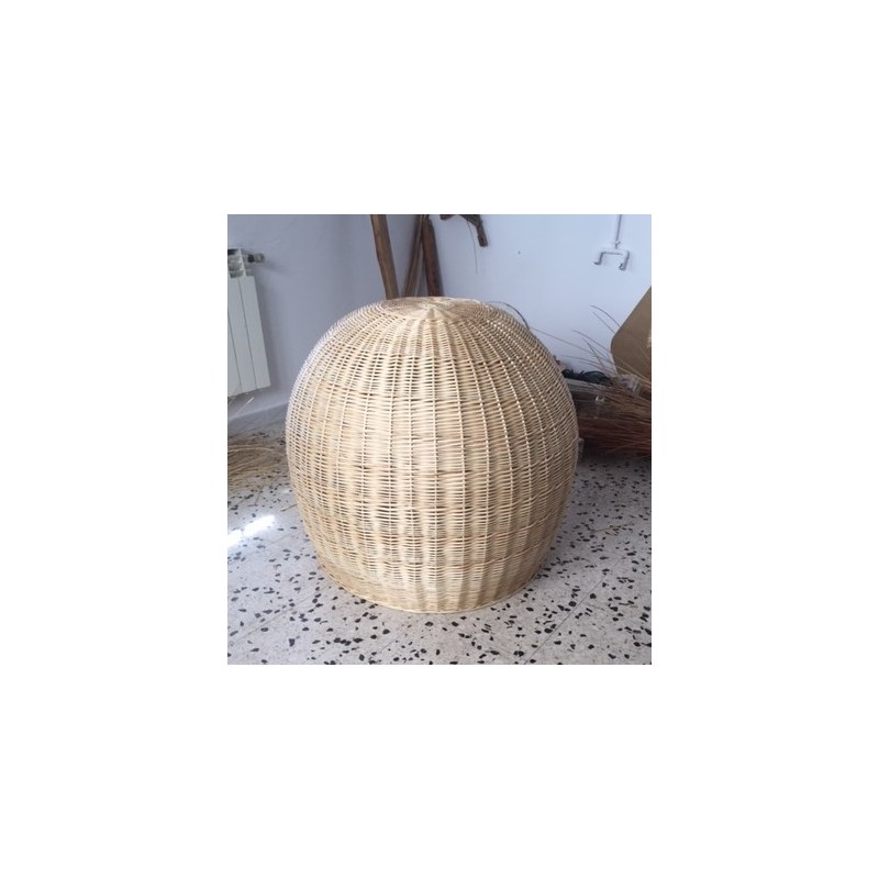 LAMPARA BLOBO MIMBRE NATURAL