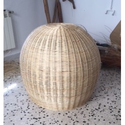 LAMPARA BLOBO MIMBRE NATURAL