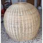 LAMPARA BLOBO MIMBRE NATURAL