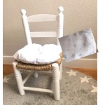 SILLA INFANTIL S/CERCO C/COJIN