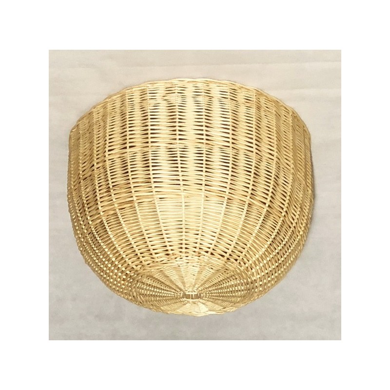 LAMPARA MIMBRE REDONDA TECHO