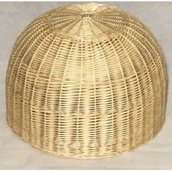 LAMPARA MIMBRE REDONDA TECHO
