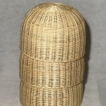 LAMPARA MIMBRE REDONDA TECHO