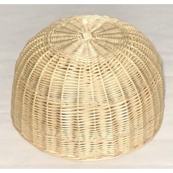 LAMPARA MIMBRE REDONDA TECHO