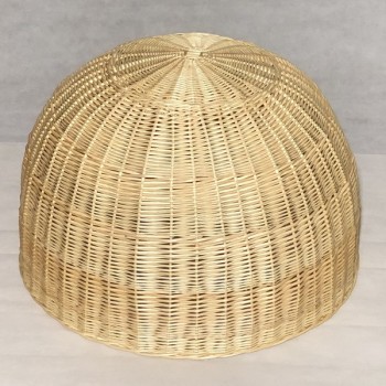 LAMPARA MIMBRE REDONDA TECHO
