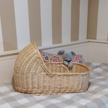 CAPAZO REBORN CAPOTA MIMBRE NATURAL