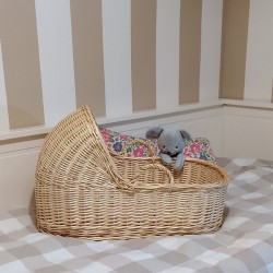 CAPAZO REBORN CAPOTA MIMBRE NATURAL