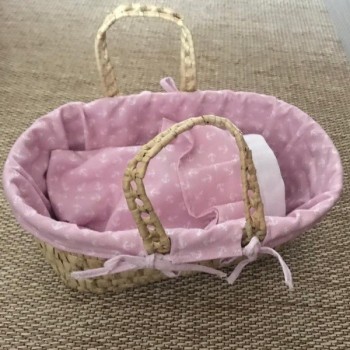 CAPAZO  MINI P/MUÑECO VESTIDO