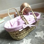 CAPAZO  MINI P/MUÑECO VESTIDO