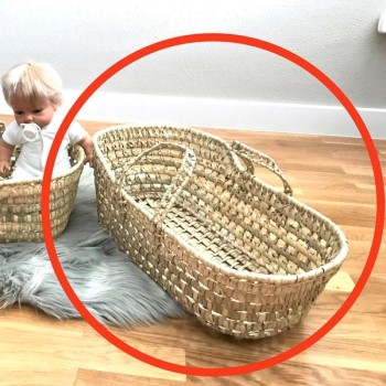 CAPAZO DE PALMA N-1 CON CAPOTA P/MUÑECO