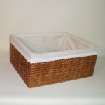 Comprar Cajón de tireta de mimbre color buff en CesteriaGretel.Com