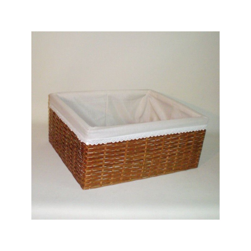 Comprar Cajón de tireta de mimbre color buff en CesteriaGretel.Com