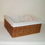 Comprar Cajón de tireta de mimbre color buff en CesteriaGretel.Com