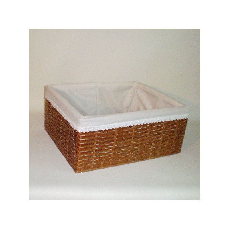 Comprar Cajón de tireta de mimbre color buff en CesteriaGretel.Com