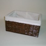 Comprar Cajón de tireta de mimbre color nogal en CesteriaGretel.Com