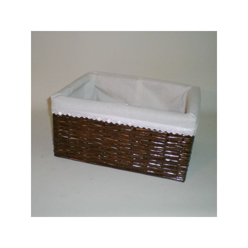 Comprar Cajón de tireta de mimbre color nogal en CesteriaGretel.Com