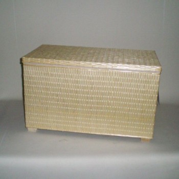 Comprar Baúl de tireta de mimbre color natural en CesteriaGretel.Com