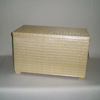 Comprar Baúl de tireta de mimbre color natural en CesteriaGretel.Com