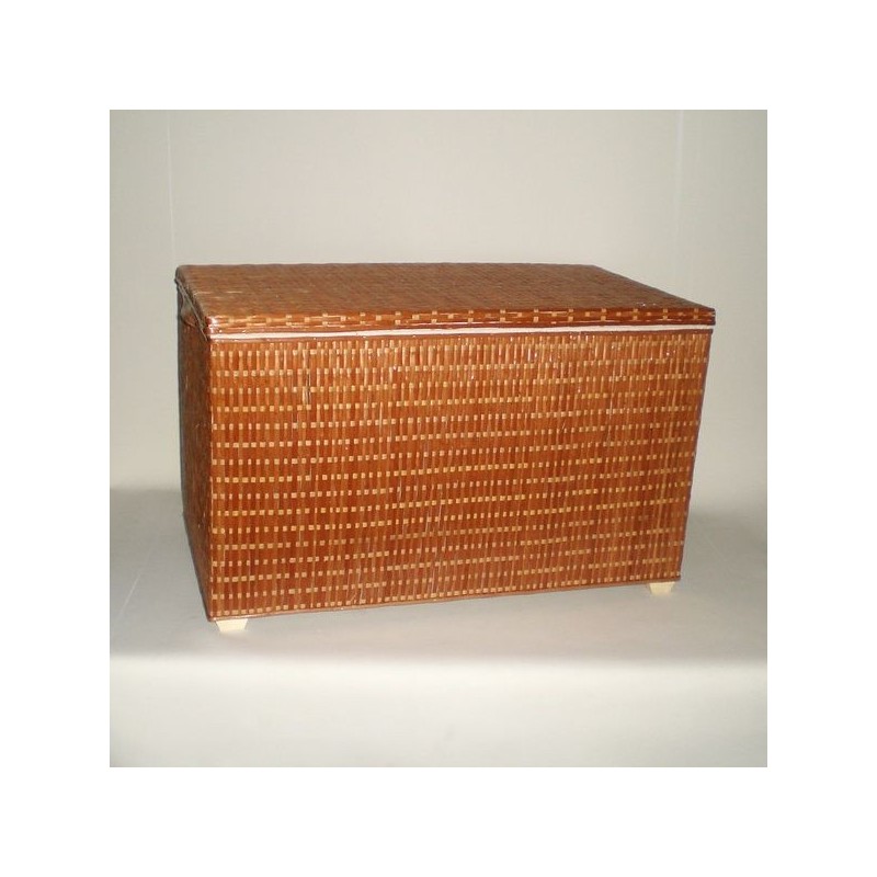 Comprar Baúl de tireta de mimbre color buff en CesteriaGretel.Com