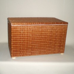 Comprar Baúl de tireta de mimbre color buff en CesteriaGretel.Com