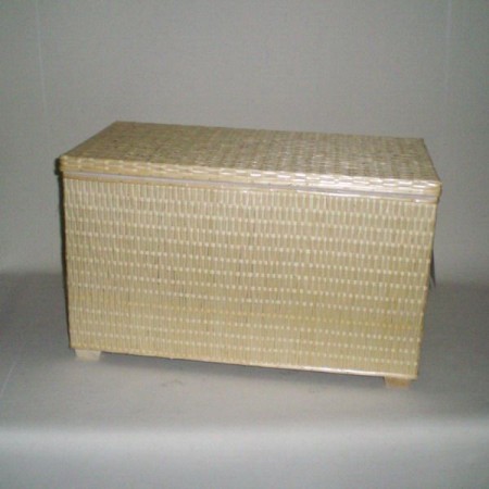 Comprar Baúl de tireta de mimbre color natural en CesteriaGretel.Com