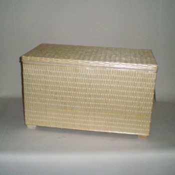 Comprar Baúl de tireta de mimbre color natural en CesteriaGretel.Com