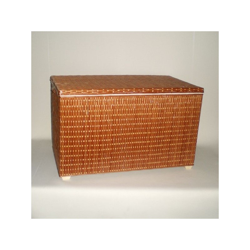 Comprar Baúl de tireta de mimbre color buff en CesteriaGretel.Com