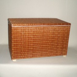 Comprar Baúl de tireta de mimbre color buff en CesteriaGretel.Com