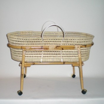 Comprar Moisés de palma con pata de caña en CesteriaGretel.Com