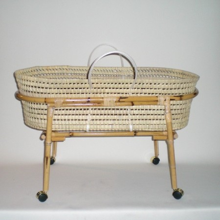 Comprar Moisés de palma con pata de caña en CesteriaGretel.Com