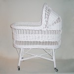 Comprar Cuna de mimbre lacada en CesteriaGretel.Com