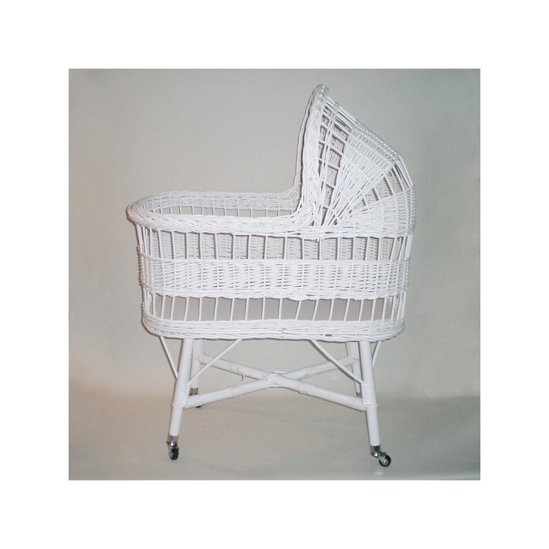 Comprar Cuna de mimbre lacada en CesteriaGretel.Com