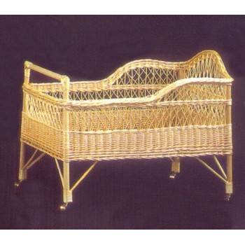 Comprar Cuna rectangular mimbre natural en CesteriaGretel.Com