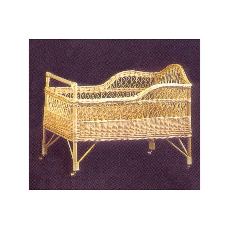 Comprar Cuna rectangular mimbre natural en CesteriaGretel.Com