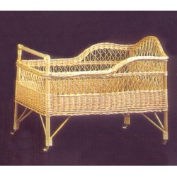 Comprar Cuna rectangular mimbre natural en CesteriaGretel.Com