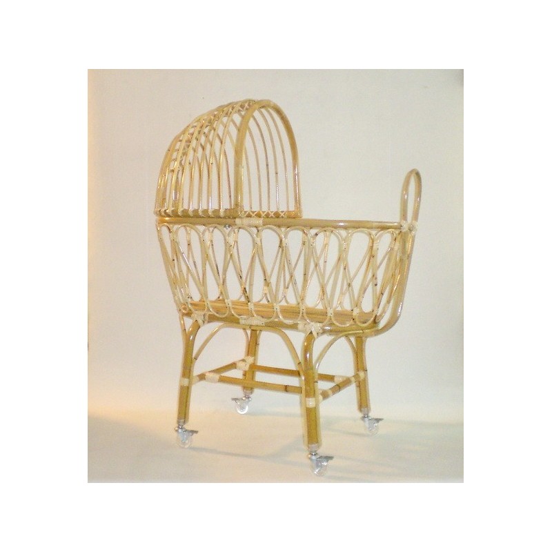 Comprar Cuna caña bambu con capota en CesteriaGretel.Com