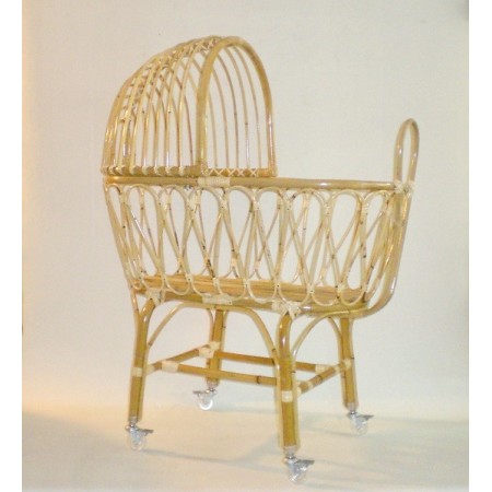 Comprar Cuna caña bambu con capota en CesteriaGretel.Com