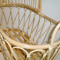 Comprar Cuna caña bambu con capota en CesteriaGretel.Com