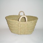 Comprar Capazo de esparto con asas de pita en CesteriaGretel.Com