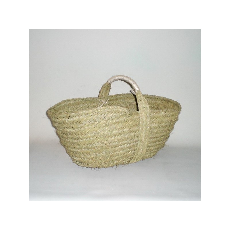 Comprar Capazo de esparto con asa central en CesteriaGretel.Com